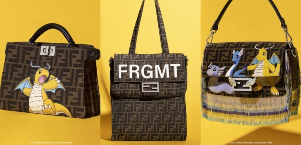 Collaborazione Pokémon Fendi