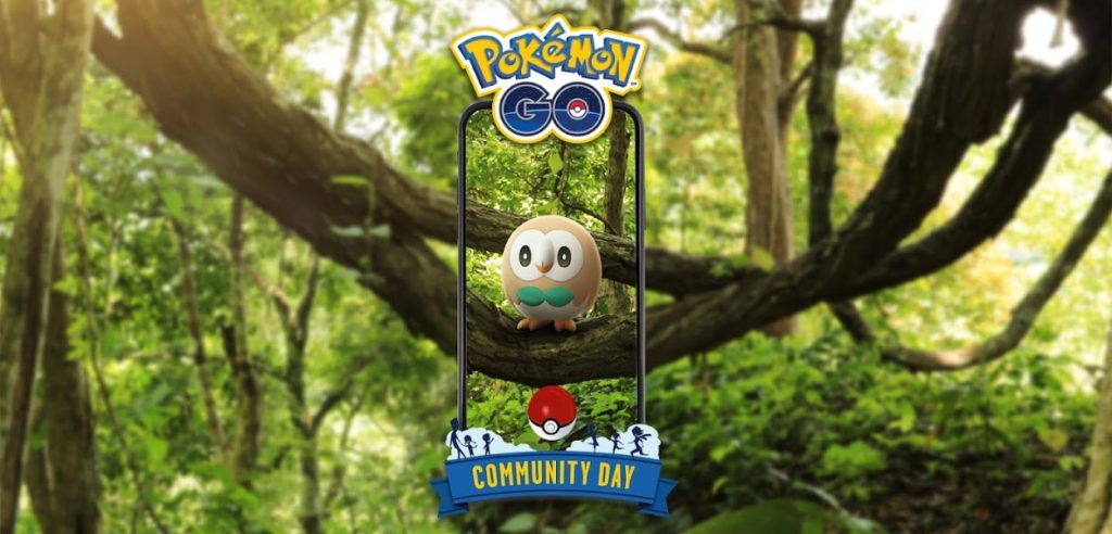 Pokémon GO Rowlet Community Day