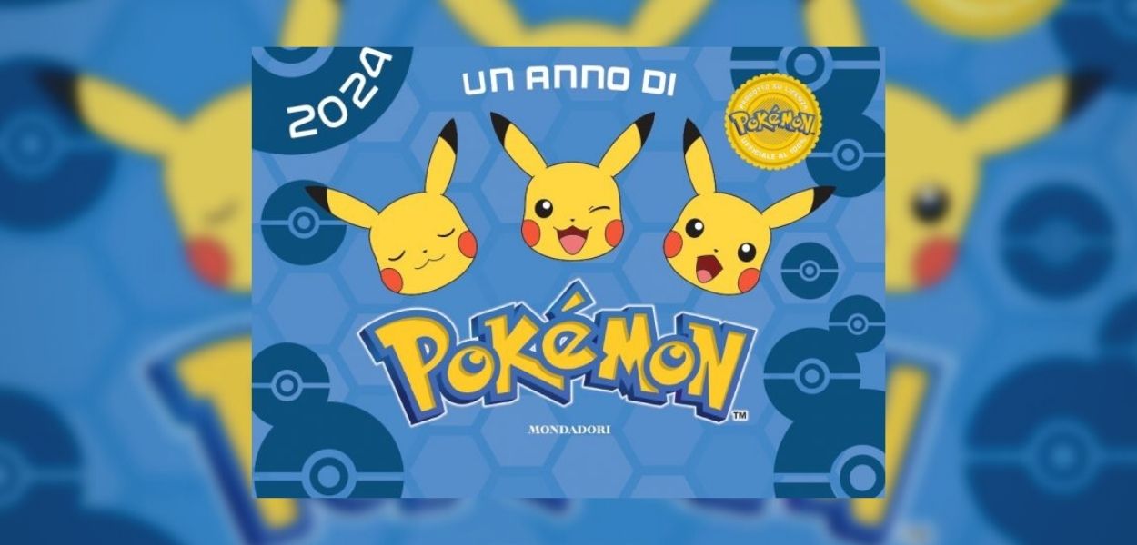 Vivi un anno magico all’insegna dei Pokémon con il calendario 2024 targato Mondadori