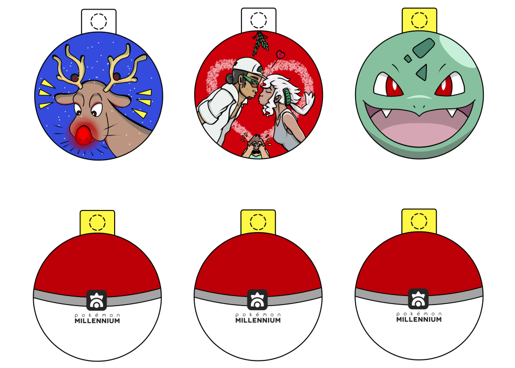 Palline di Natale 2023 Pokémon Millennium