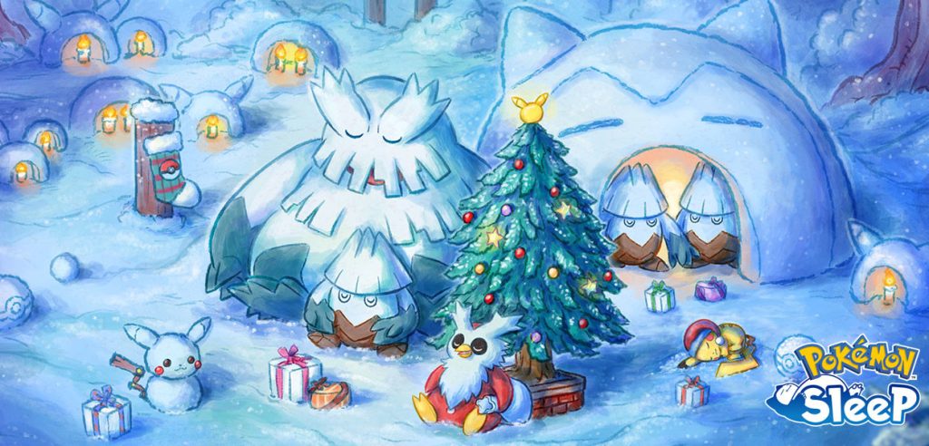 pokémon sleep evento natale