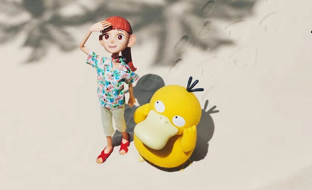 Pokémon Netflix Haru e Psyduck