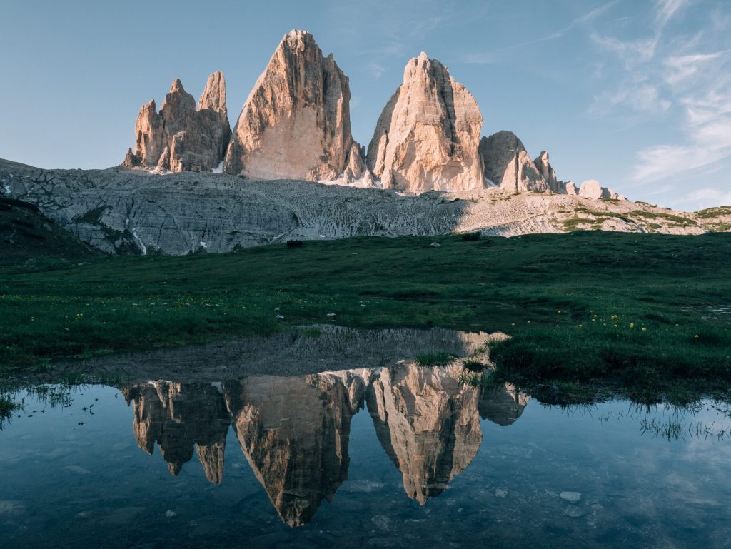 Le Tre cime di Lavaredo in Italia per la giornata della montagna, ospiterà Pokémon come Skiddo e Golem