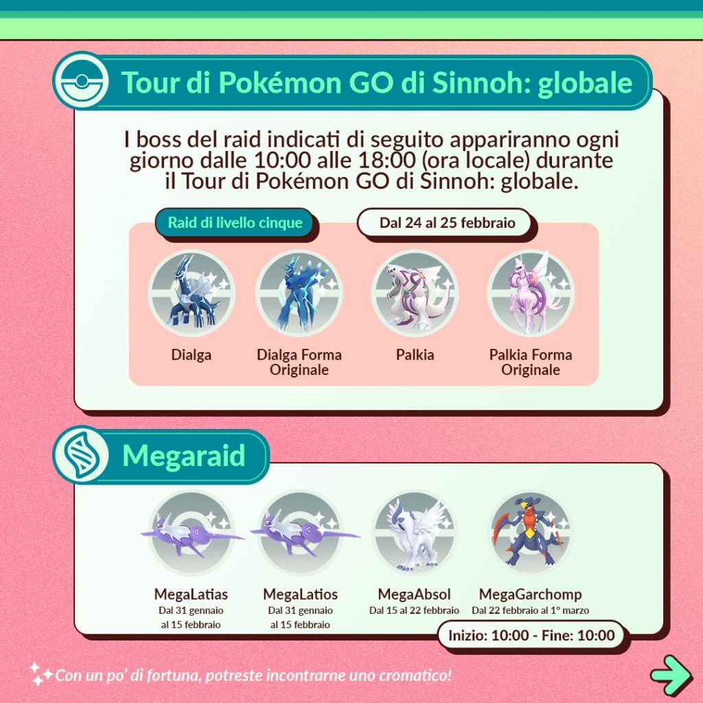Febbraio Pokémon GO