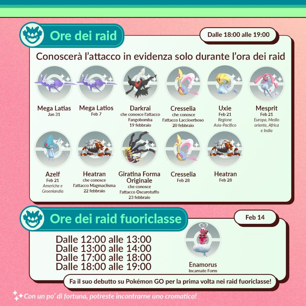 Eventi Pokémon GO