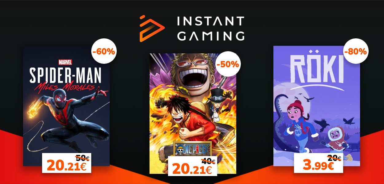 Instant Gaming offerte One Piece Spider-man Röki