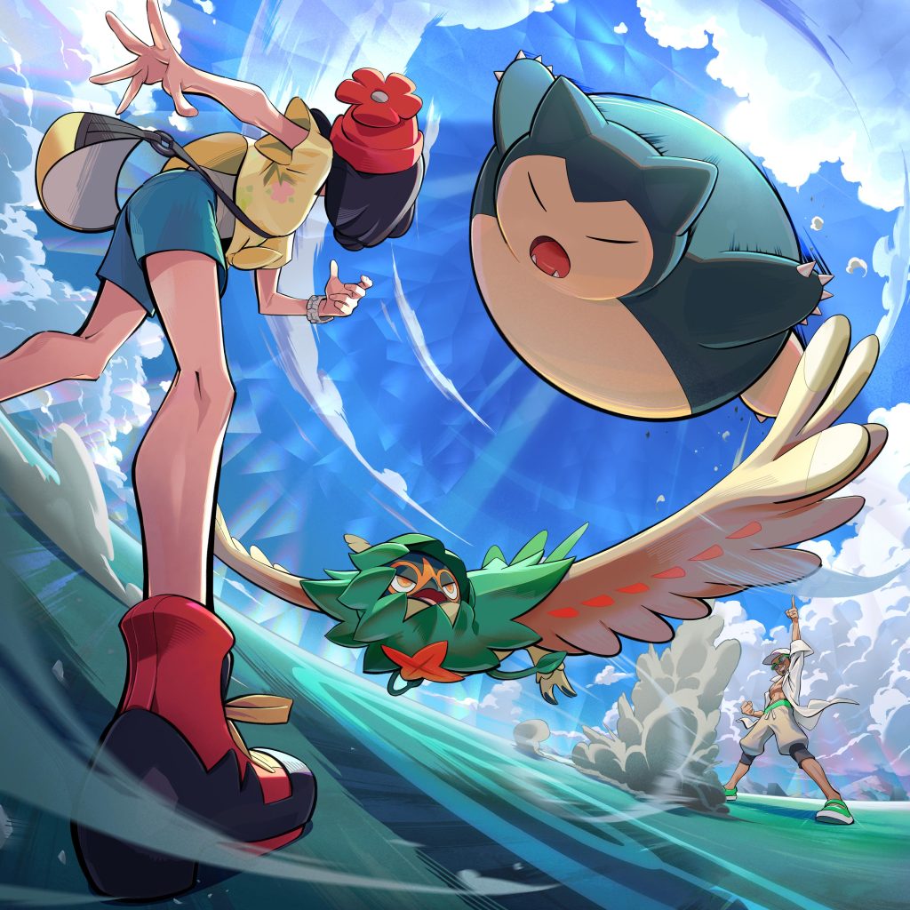 Snorlax Alola illustrazione