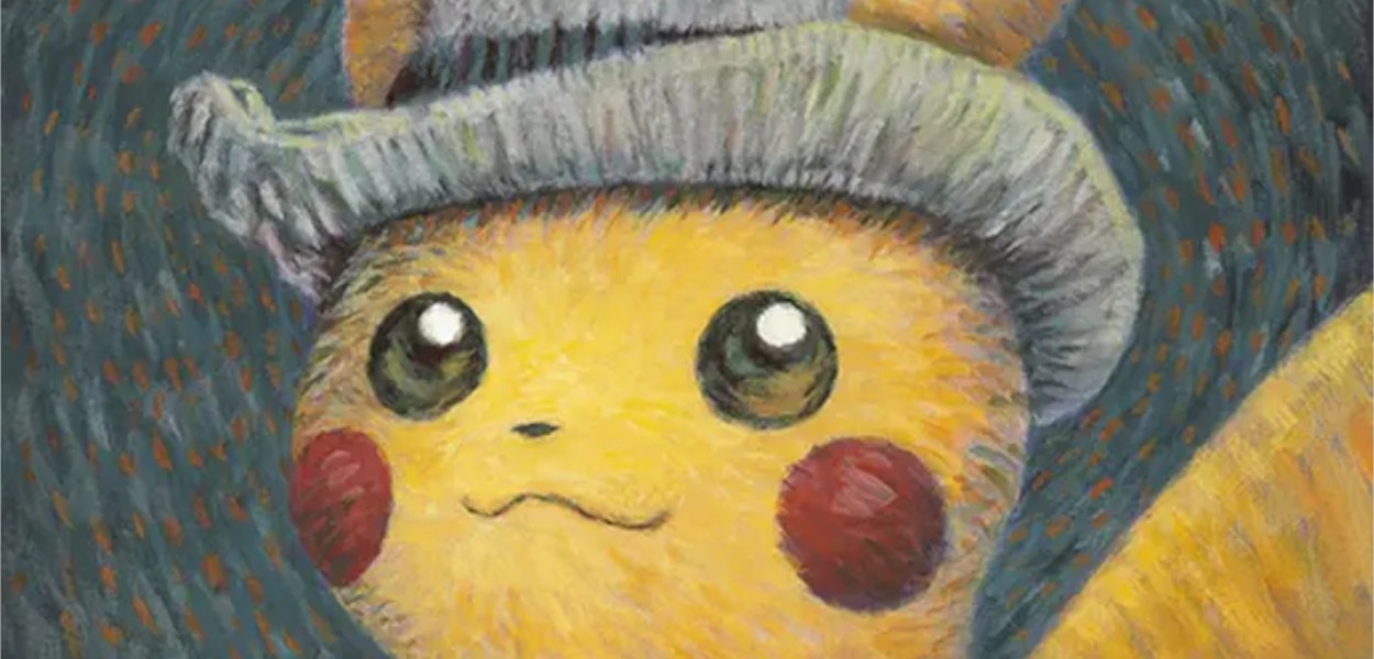pikachu van gogh
