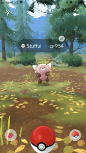 Stufful Test Biomi Pokémon GO