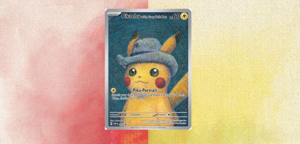 Pikachu Pokémon Van Gogh Museum