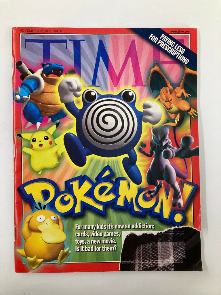 Rivista TIME Pokémon del 1999