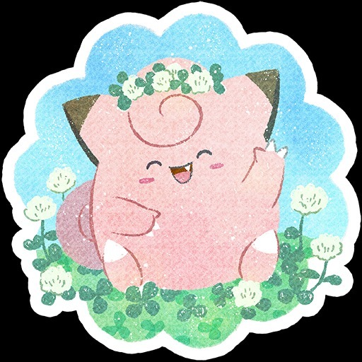 Pokémon GO Mondo di meraviglie Adesivo Clefairy