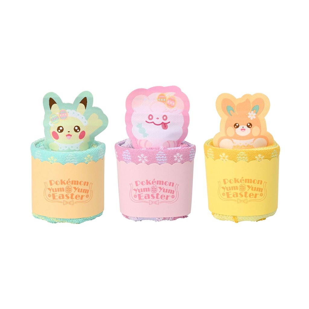 Asciugamani cupcake per la Pasqua Pokémon