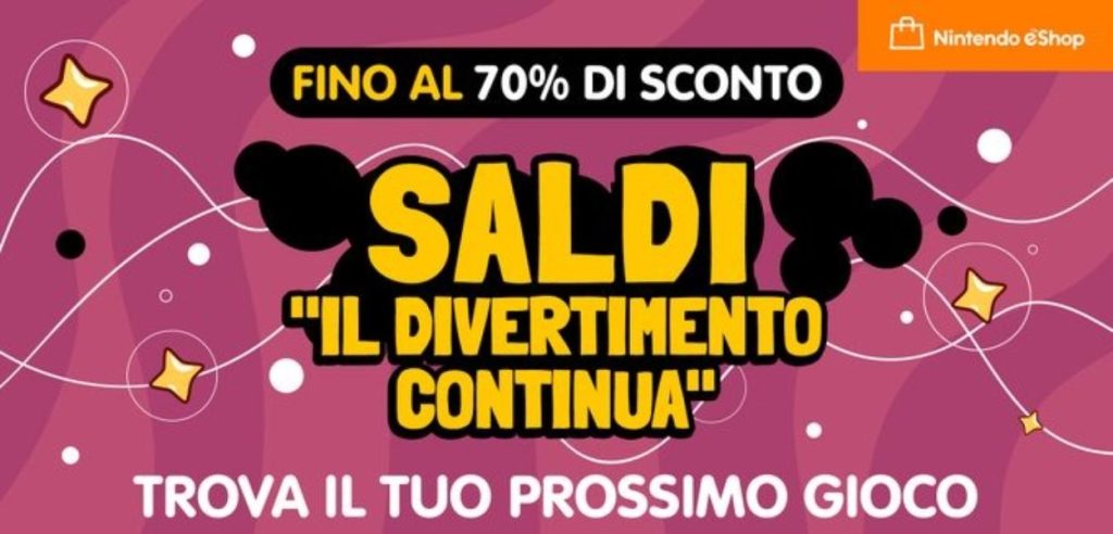 Saldi Nintendo eShop