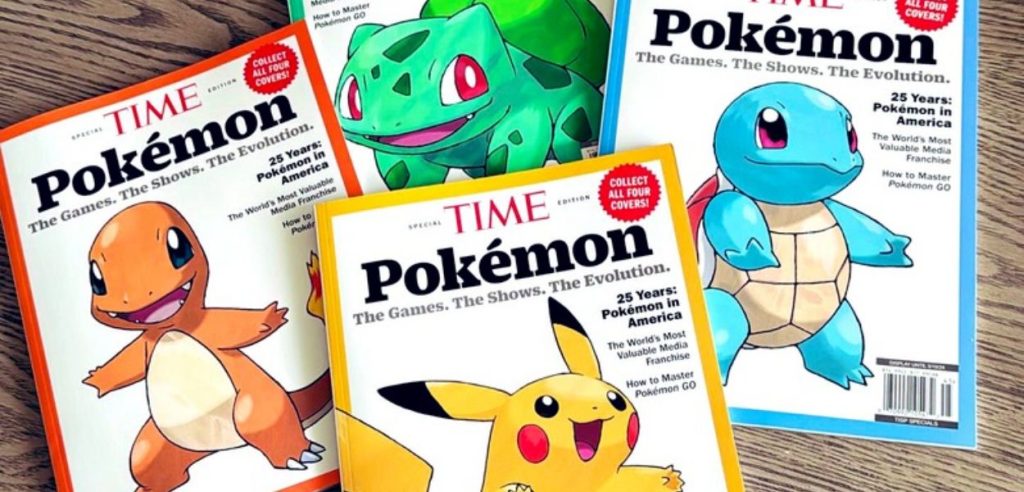 Rivista TIME Pokémon