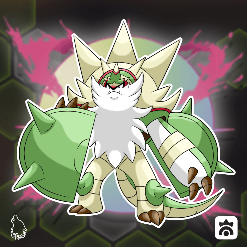 megaevoluzione Pokémon Chesnaught