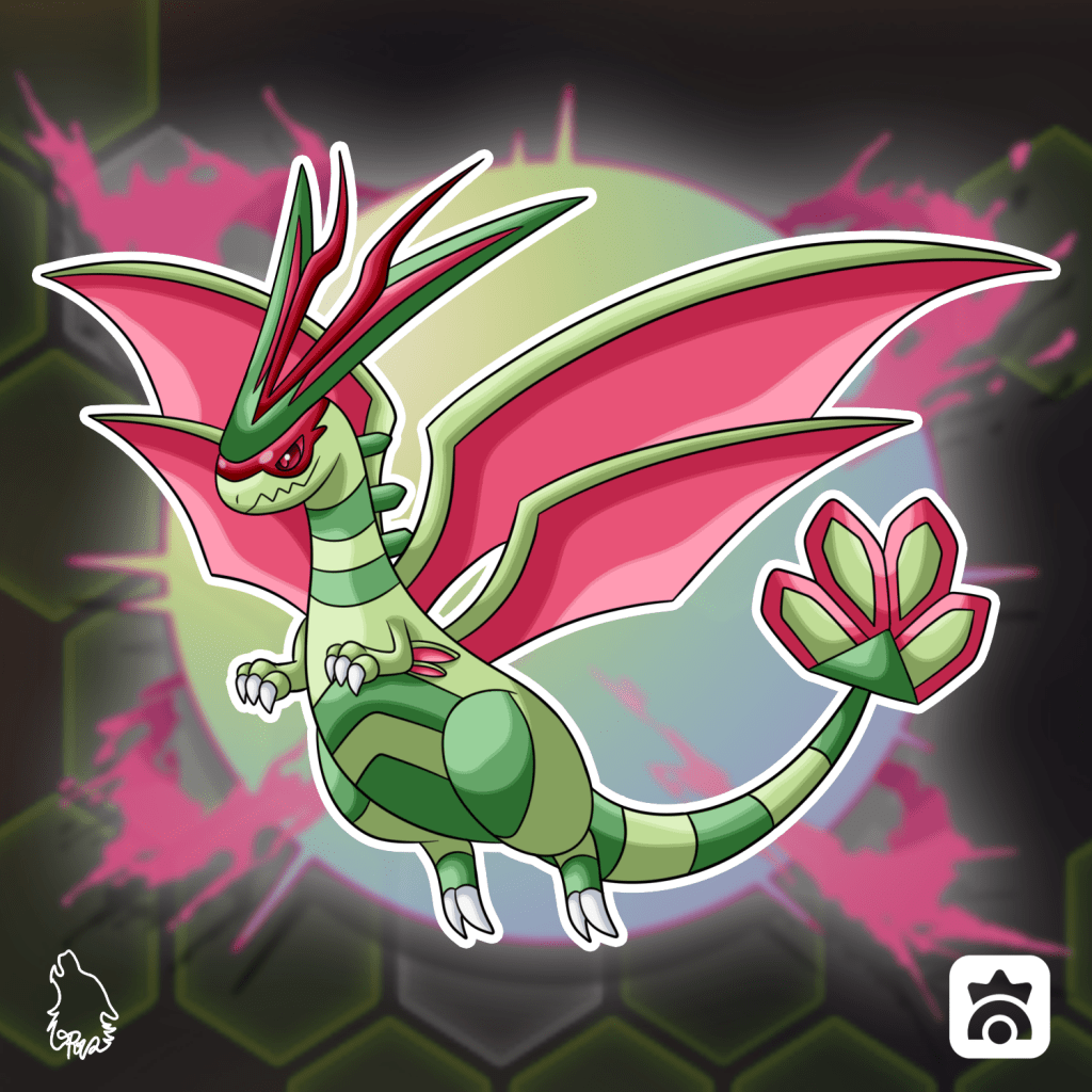 megaevoluzione Pokémon Flygon