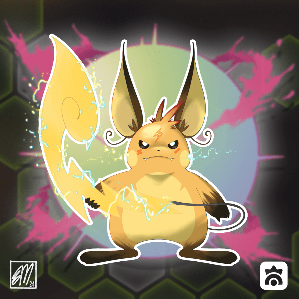 megaevoluzione Pokémon Raichu