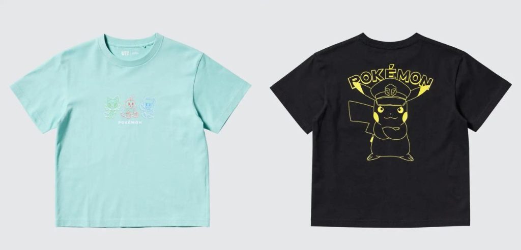 T-shirts UNIQLO Pokémon