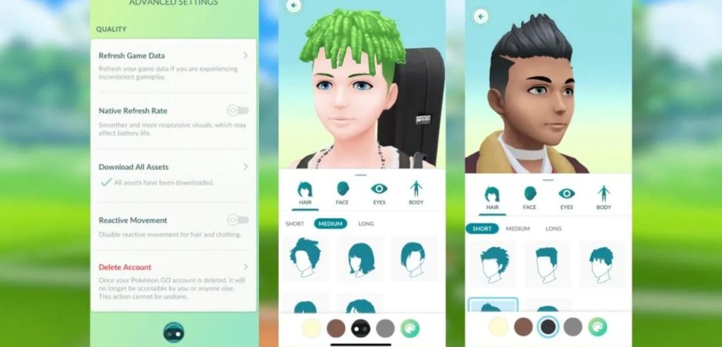Pokémon GO avatar