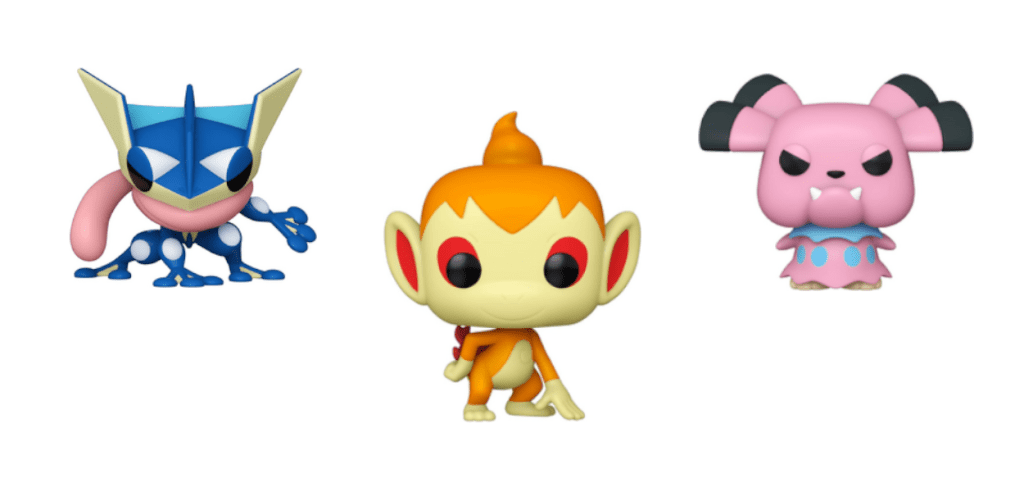 Funko POP! chimchar snubbul greninja