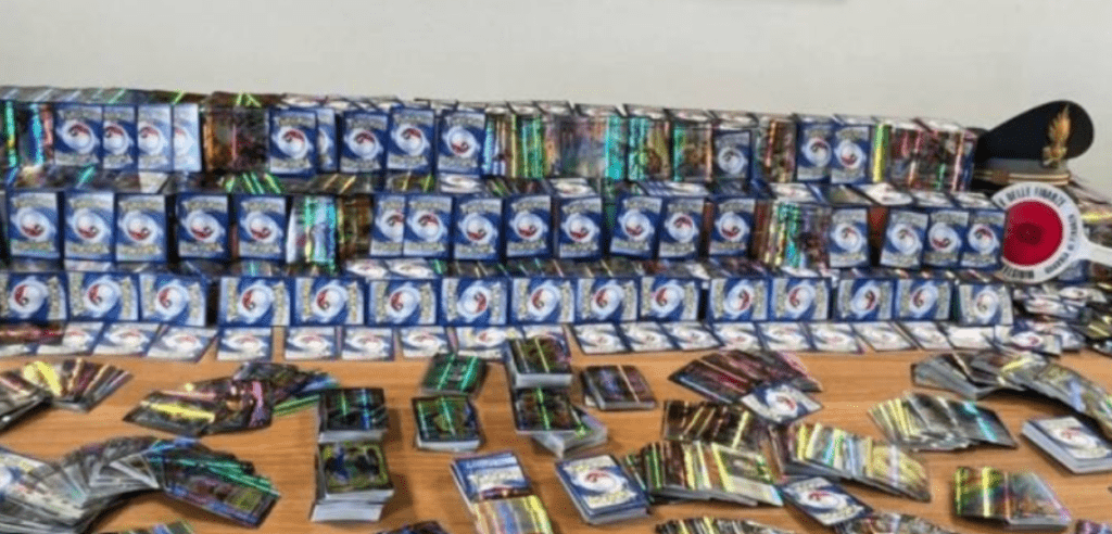 carte Pokémon contraffatte