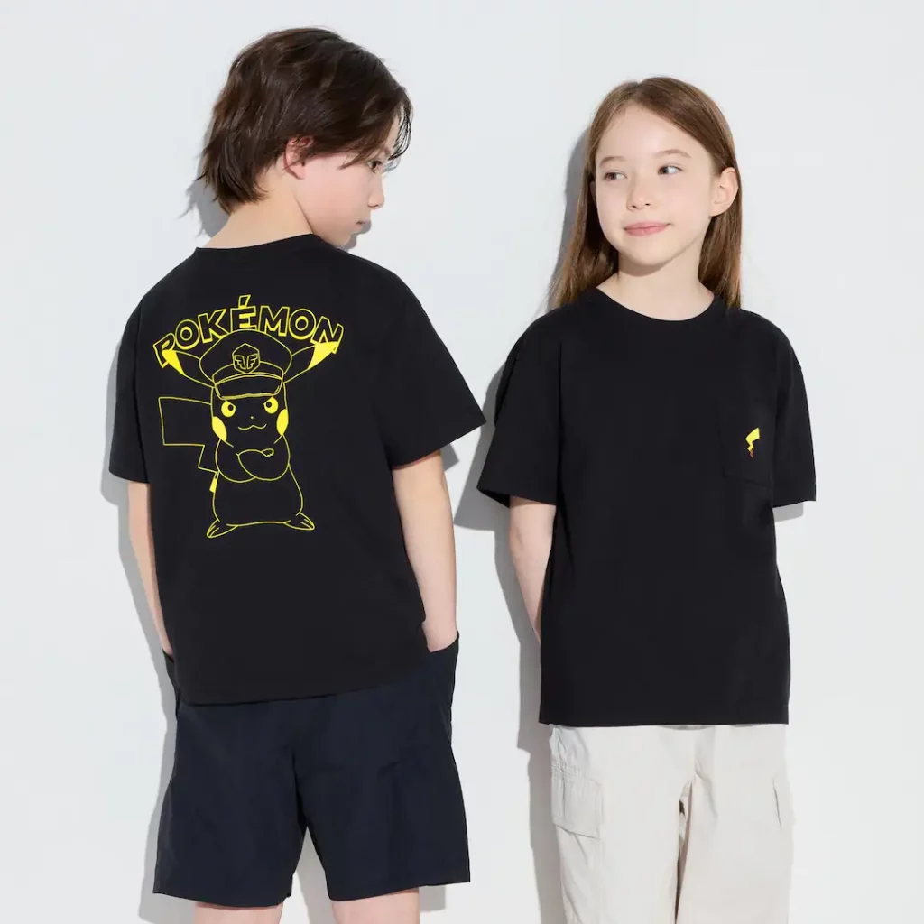 UNIQLO t-shirt capitan pikachu