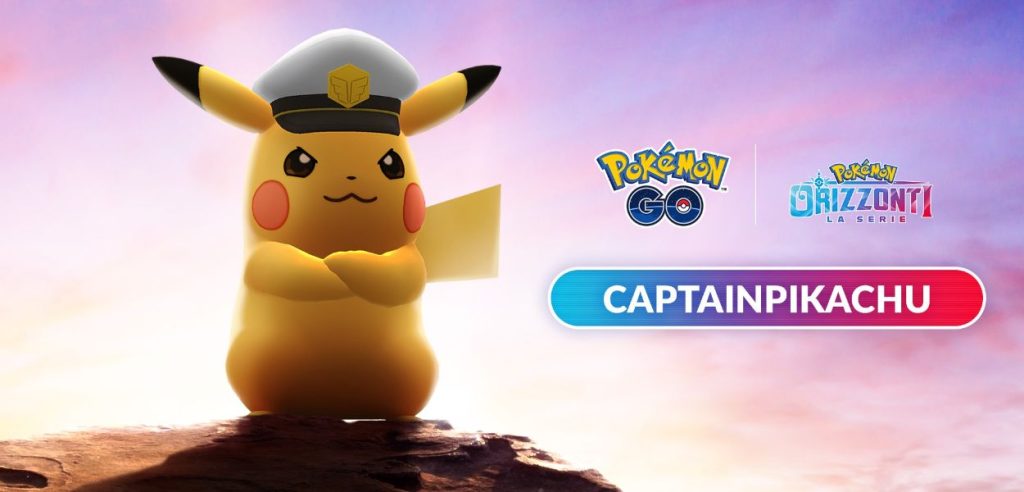 Capitan Pikachu Pokémon GO