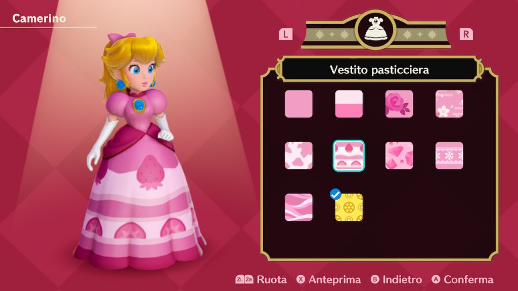 Personalizzazione Peach