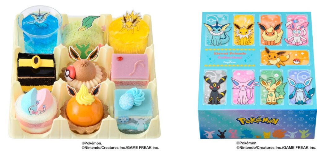 Set dolci Pokémon - Eevee ed evoluzioni