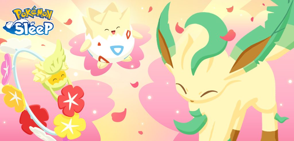 Pokémon Sleep Evento Primavera