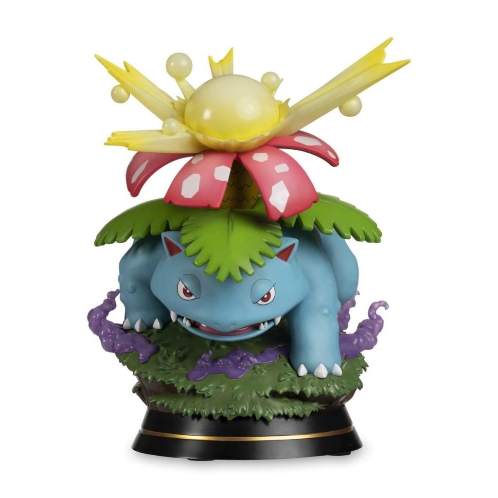 statua venusaur pokémon center