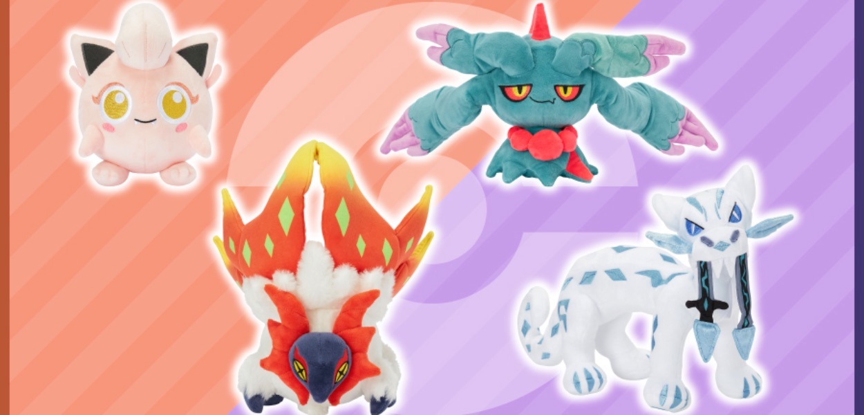 Peluche Pokémon - forme Paradosso e leggendario Chien-Pao