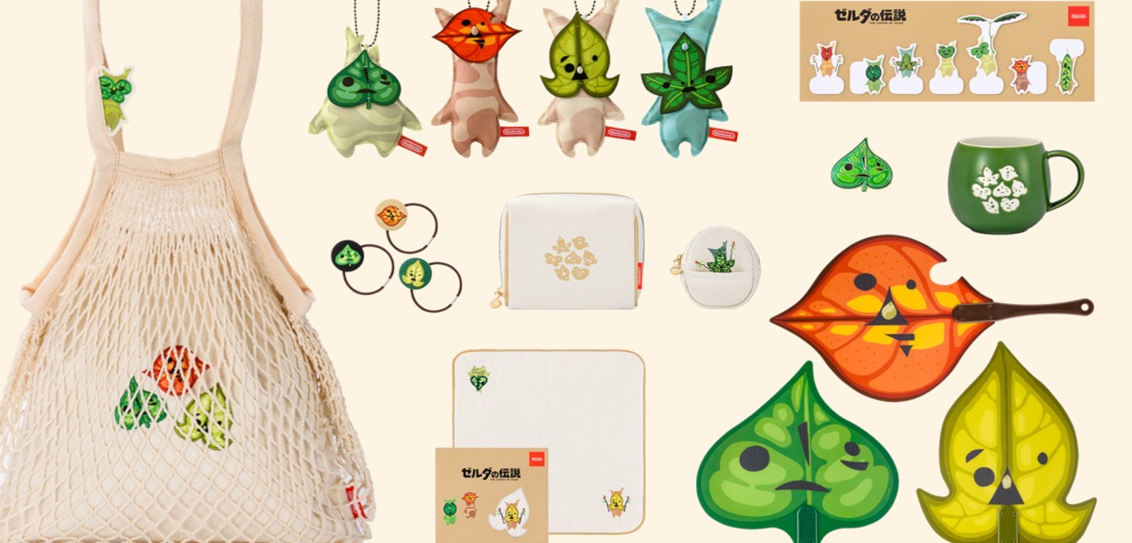 Nuovi gadget a tema Korogu da The Legend of Zelda: Tears of the Kingdom in Giappone