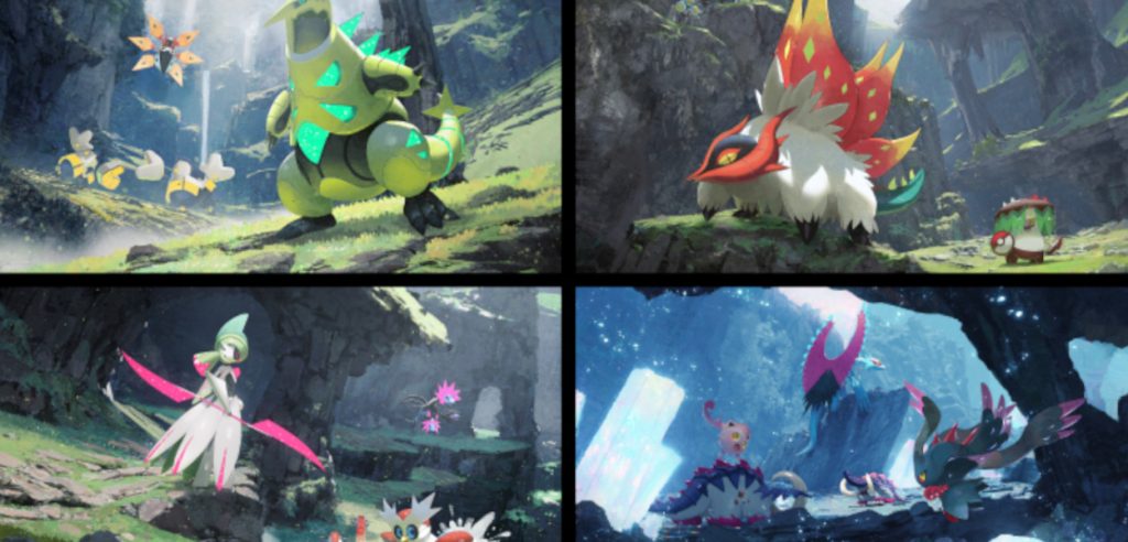 strange paradox pokémon center