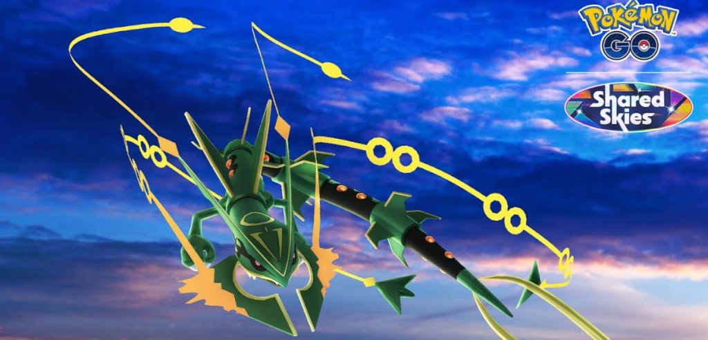 megarayquaza raid Pokémon GO