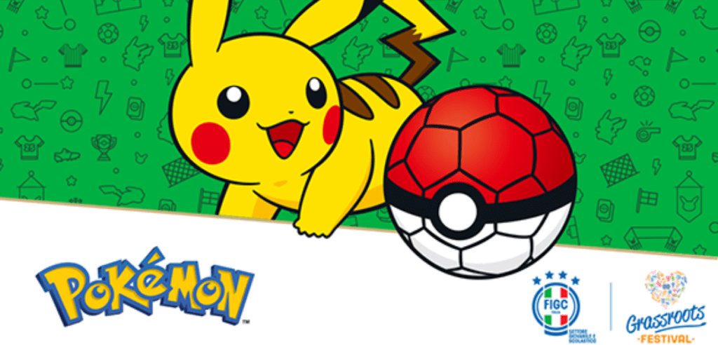 collaborazione pokémon calcio
