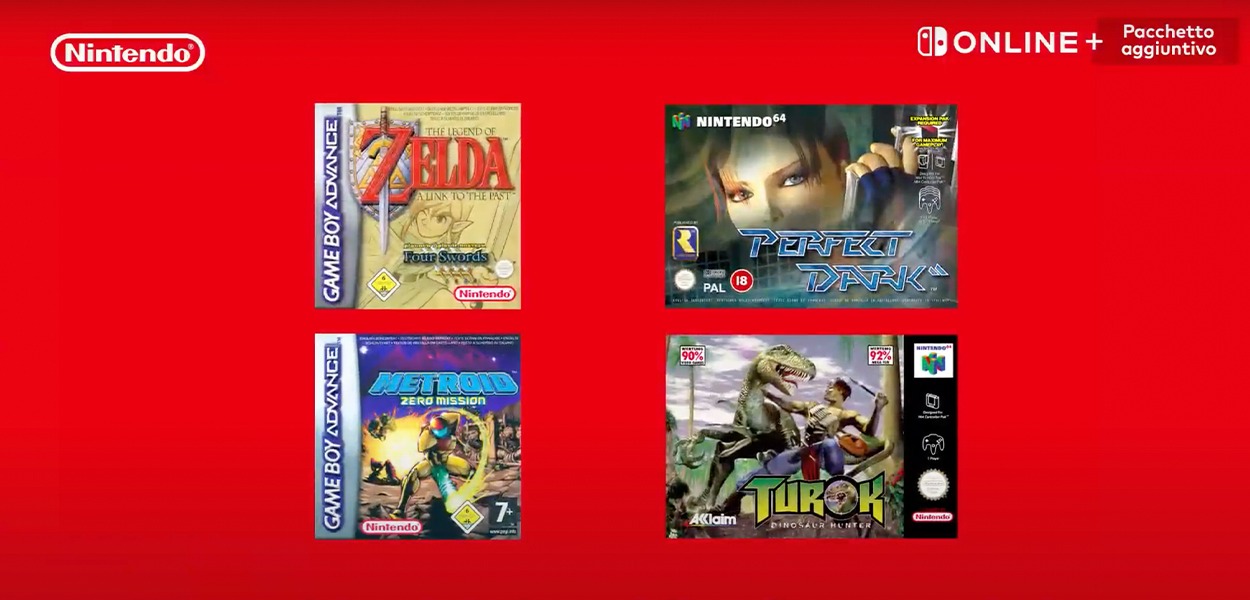 Nintendo Switch Online accoglie nuovi giochi classici
