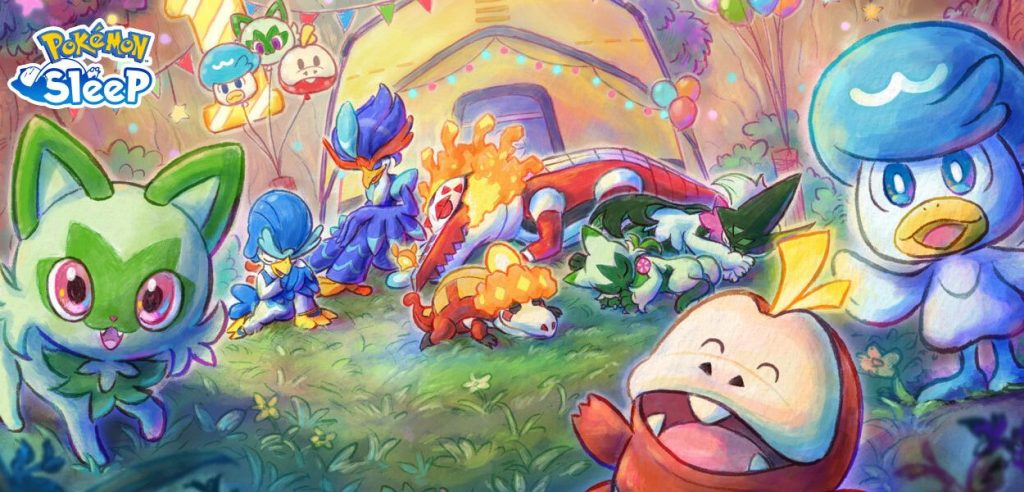 starter paldea pokémon sleep
