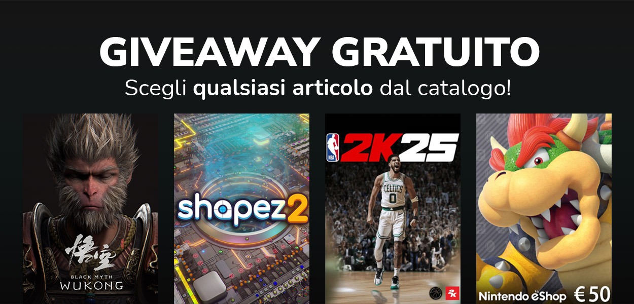 Tenta la fortuna con il nuovo giveaway gratuito di Instant Gaming
