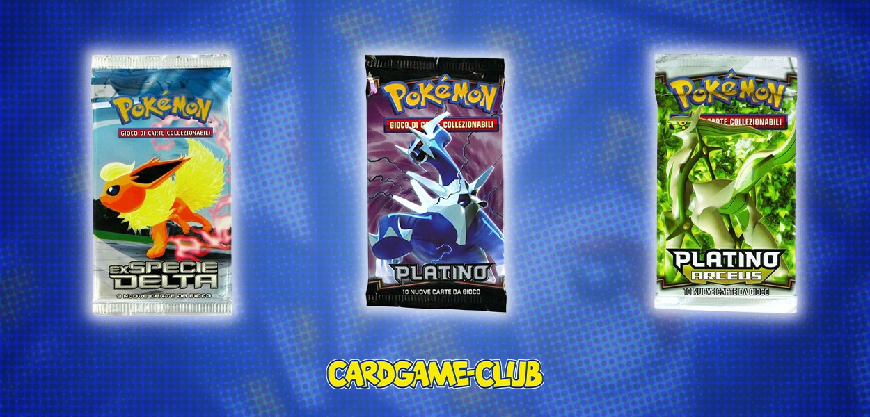 Tuffati nel passato del GCC Pokémon con i prodotti disponibili su Cardgame-Club