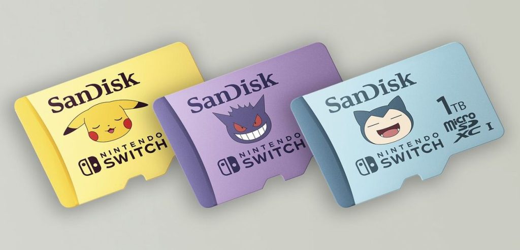 sandisk microsd pokémon
