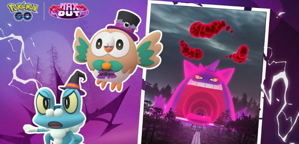 Gengar Gigamax Pokémon GO Halloween parte 2