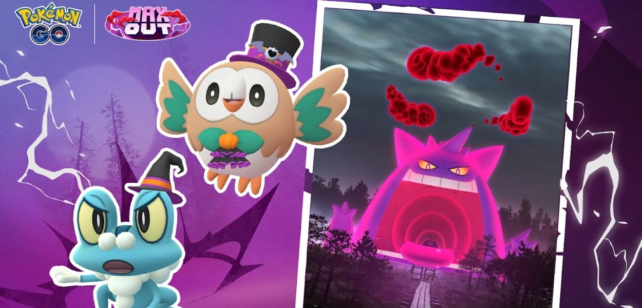 Gengar Gigamax Pokémon GO Halloween parte 2