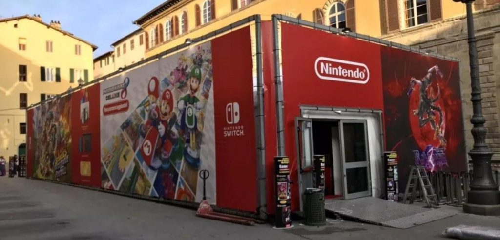 Nintendo Pop-Up Store Lucca Comics