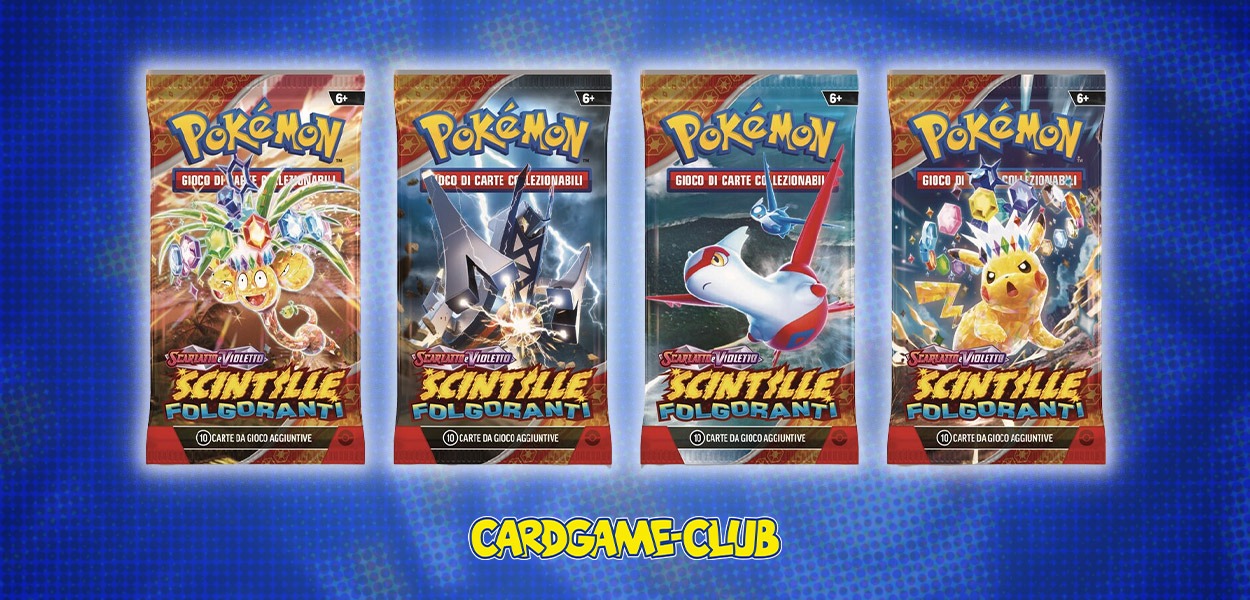 Scarlatto e Violetto - Scintille Folgoranti è preordinabile su Cardgame-Club
