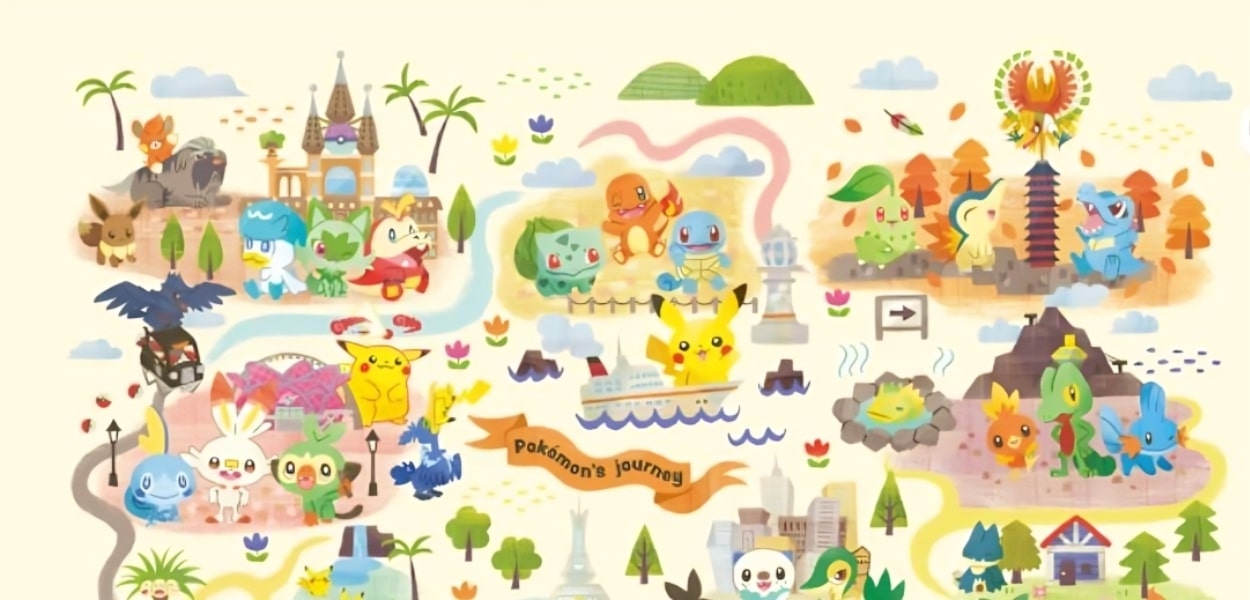 Viaggia con Pokémon