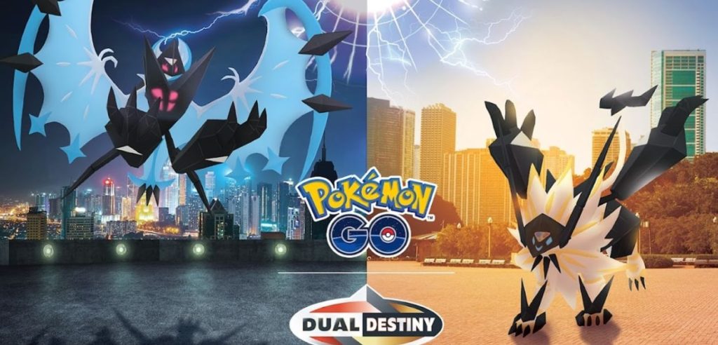 Necrozma due forme Pokémon GO