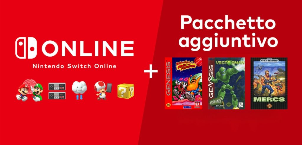 Giochi Mega Drive Novembre 2024 Nintendo switch online
