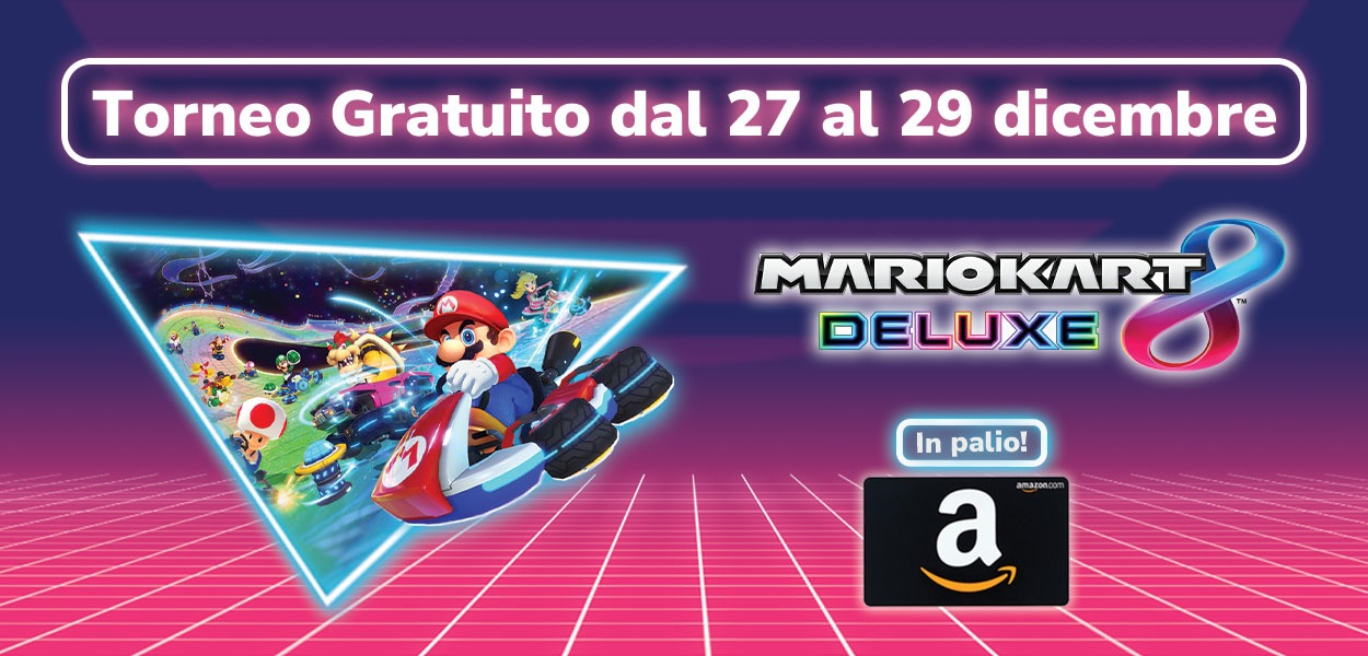 Partecipa a uno speciale torneo gratuito di Mario Kart 8: Deluxe!
